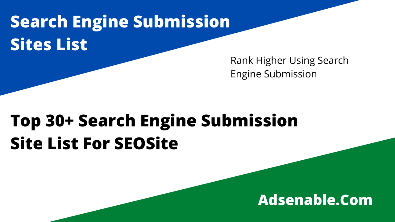 Search Engine Submission Site